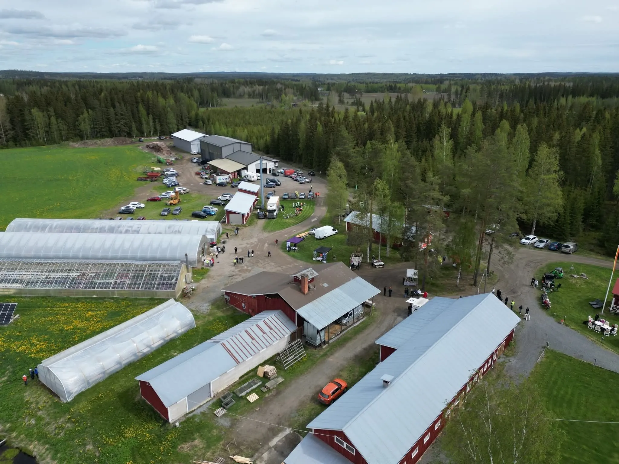 Puutarhapäivän tunnelmaa